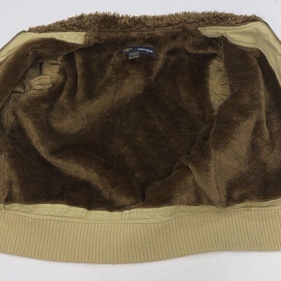 Abercrombie & Fitch VTG Field Canvas Jacket Blanket Wool Lined Chore Coat Small - Picture 11 of 12